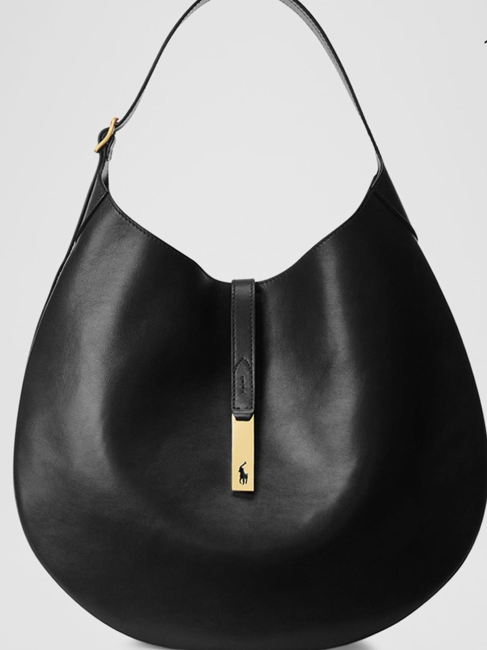 Polo ID Calfskin Large Shoulder Bag
